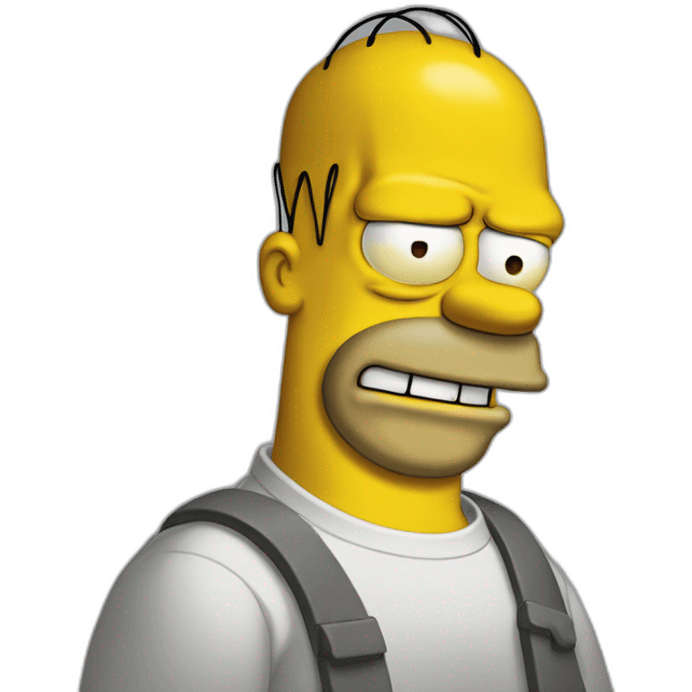 Homer simpson dort emoji