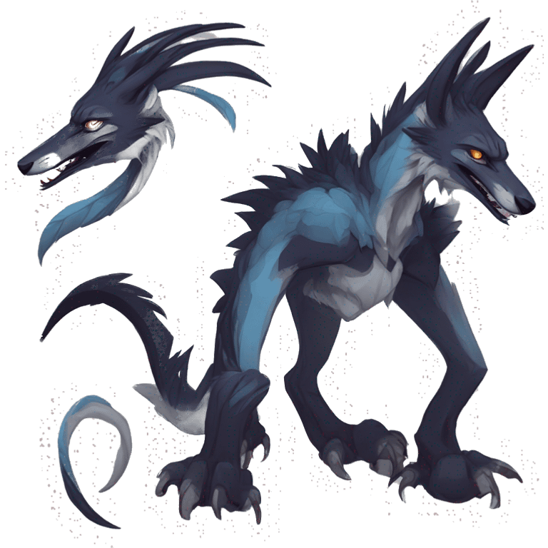 Cool Edgy Modern Vernid-Sergal species by LiLaiRa emoji