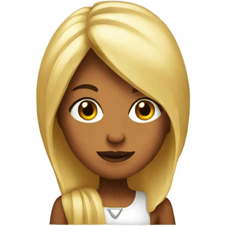 Chica crema emoji