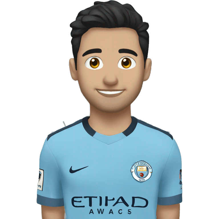 Julian Alvarez on the manchester city emoji