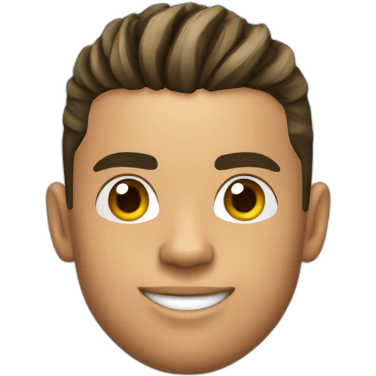 Ronaldo avec une tête de tigre emoji