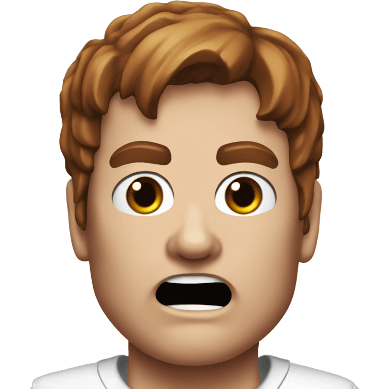 Realistic dexter Morgan surprised red   emoji