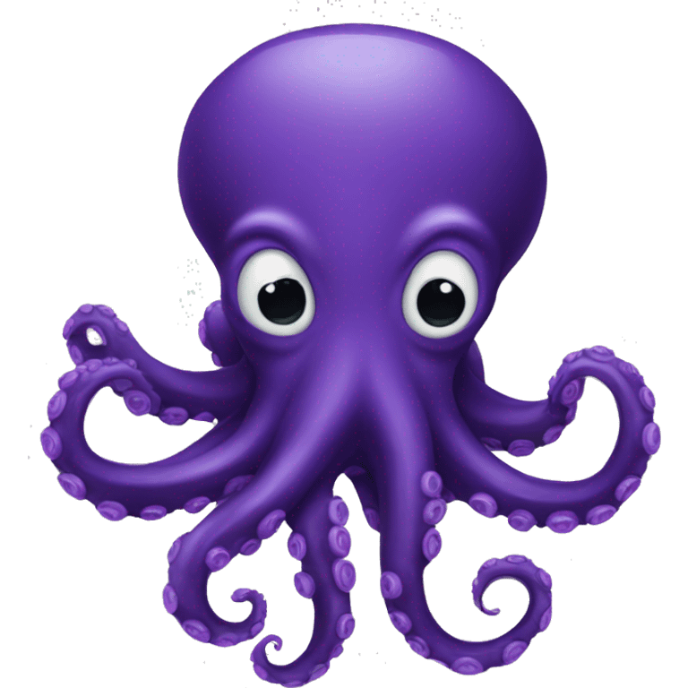 dark purple octopus emoji