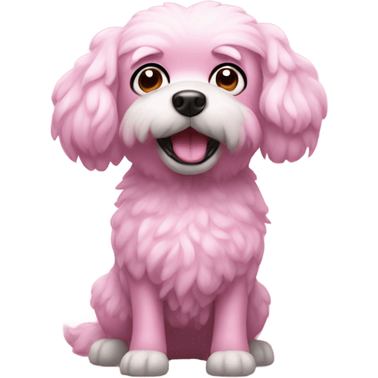 Dog pink  emoji