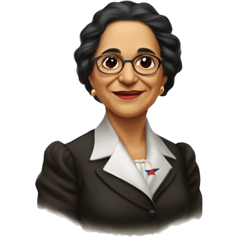 Julia Constancia de Burgos García was a Puerto Rican poet. As an advocate of Puerto Rican independence, she served as Secretary General of the Daughters of Freedom, the women's branch of the Puerto Rican Nationalist Party.  emoji