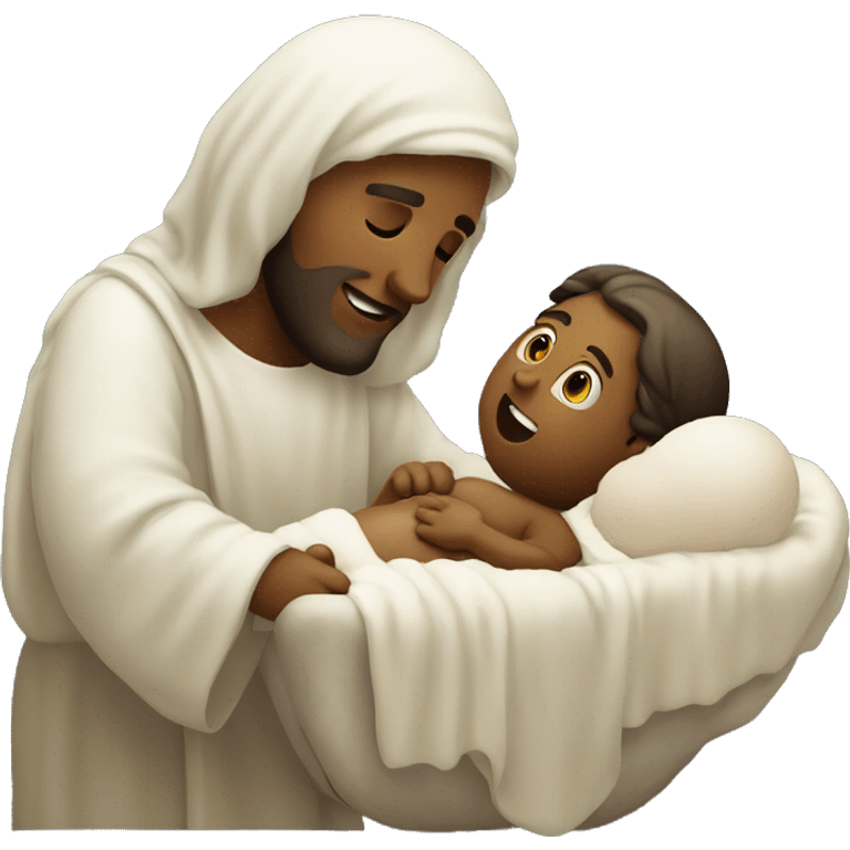 The Birth of Jesus Christ emoji