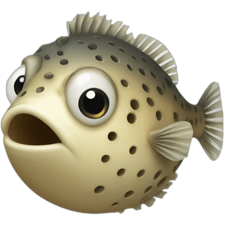 Blowfish emoji