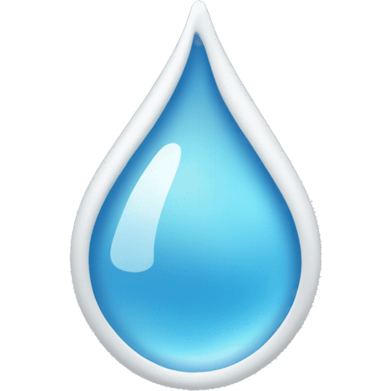 white water droplet emoji