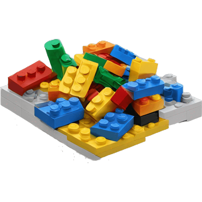 lego bricks emoji