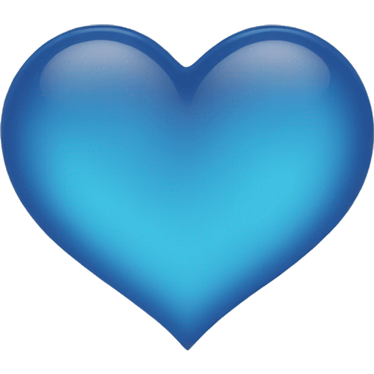 Blue heart emoji