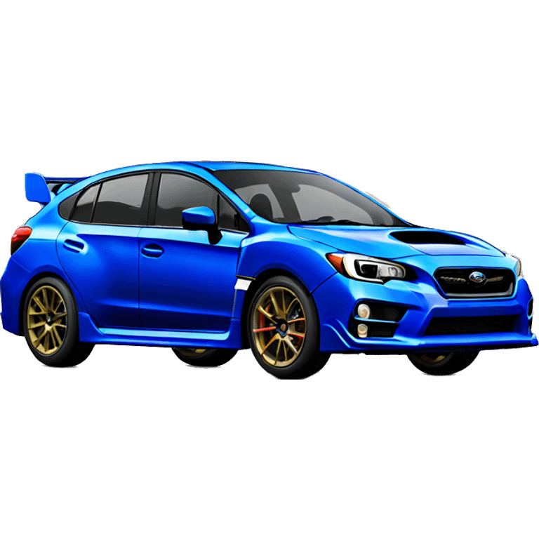 Subaru STi Hatchback emoji