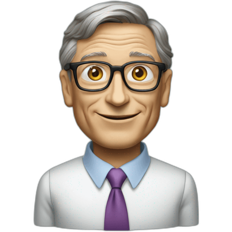 bill gates robot emoji