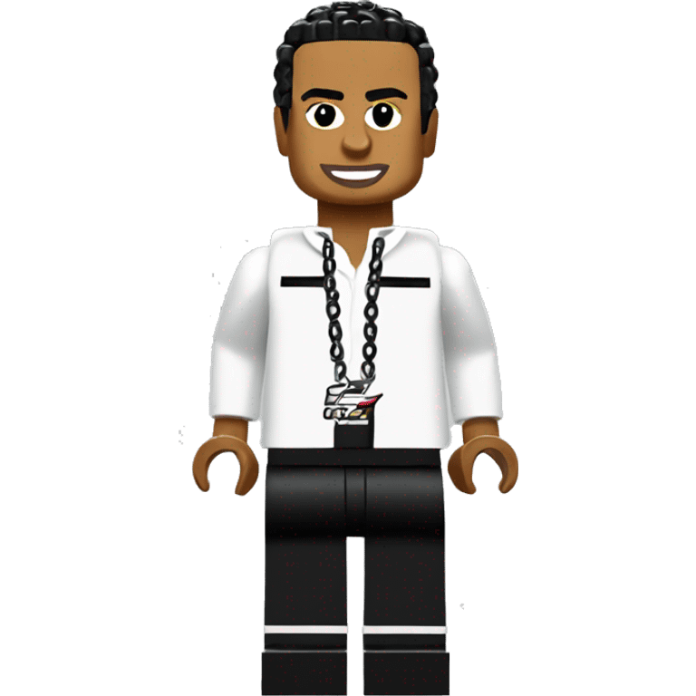 LEWIS HAMILTON lego full body emoji