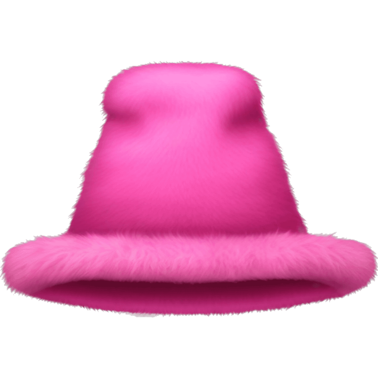  pink fur hat emoji