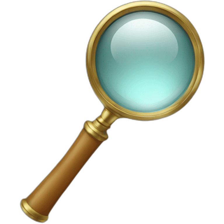 magnifying glass emoji