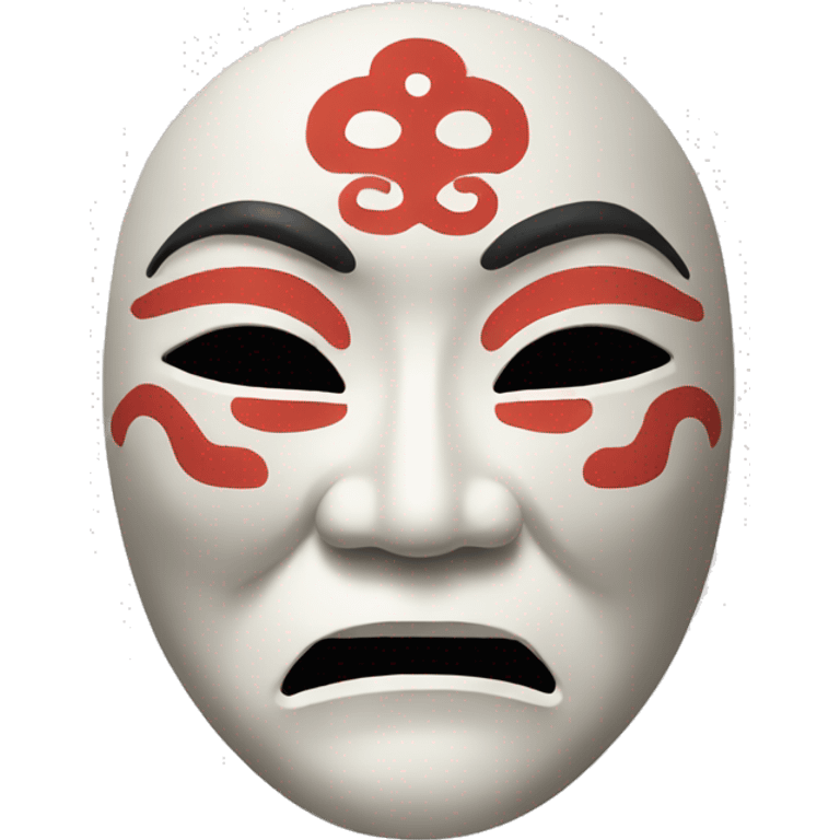 noh masks emoji