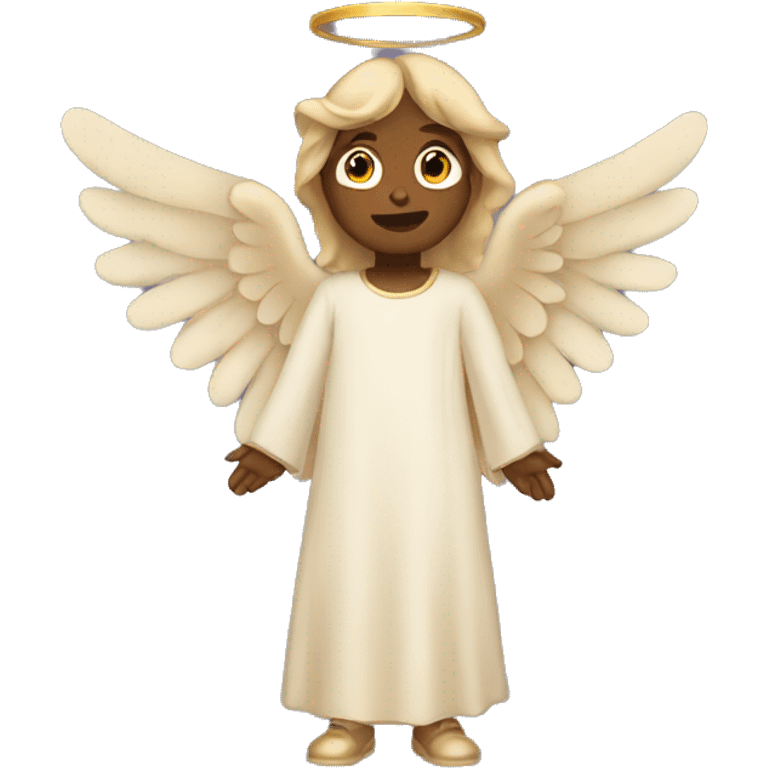 Beige angel  emoji