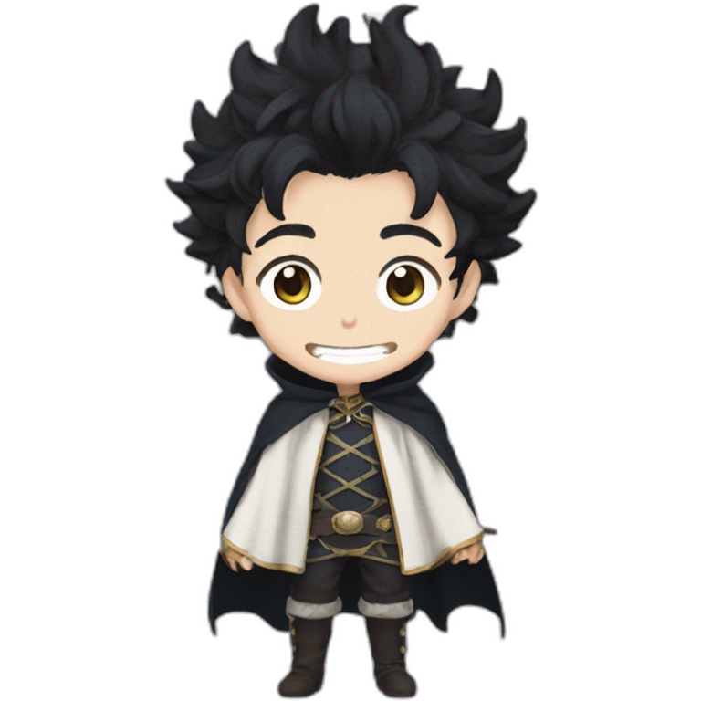 cute black clover asta emoji