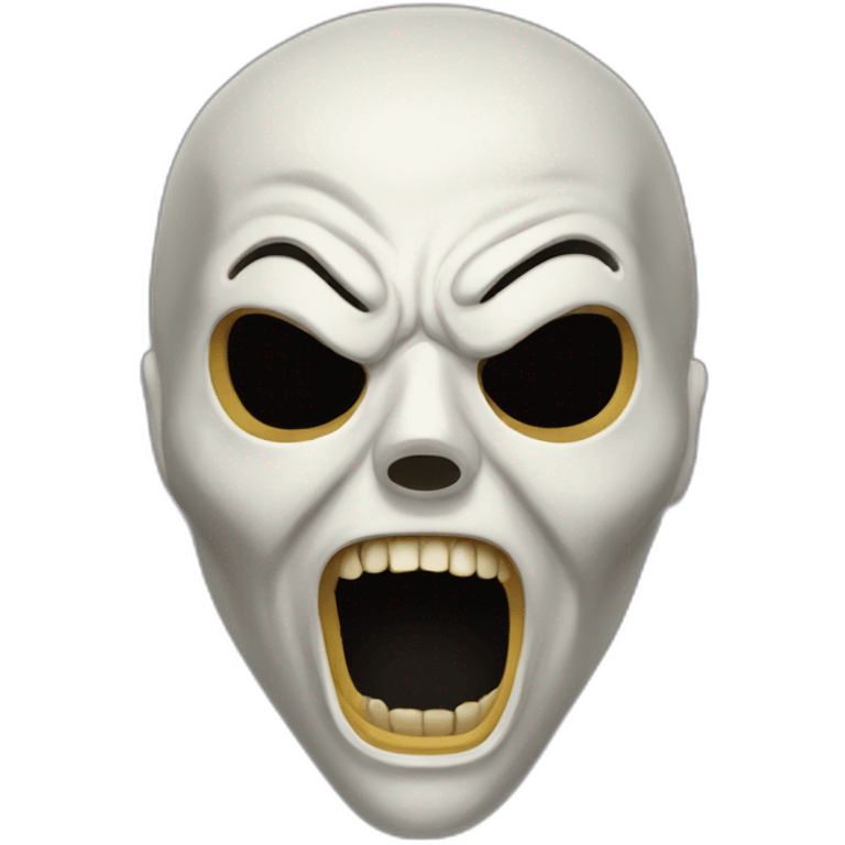 Scream masque horeure emoji