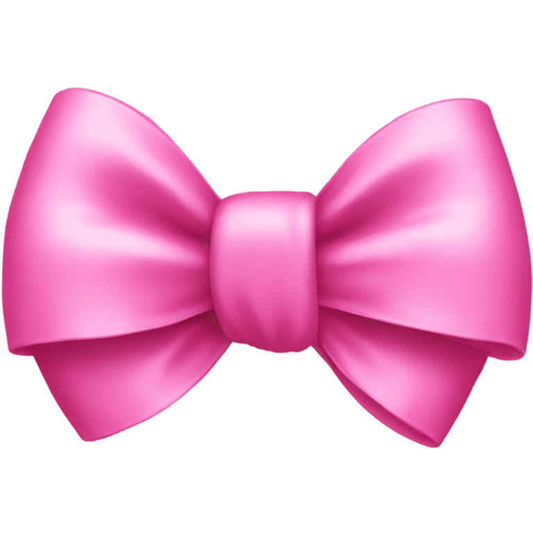 pink bow emoji