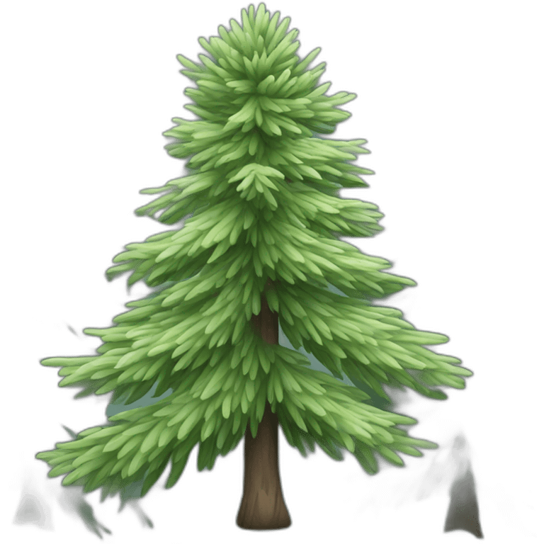 silver fir emoji