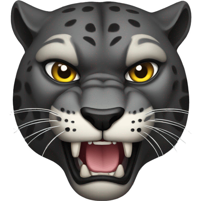 Panther angry emoji