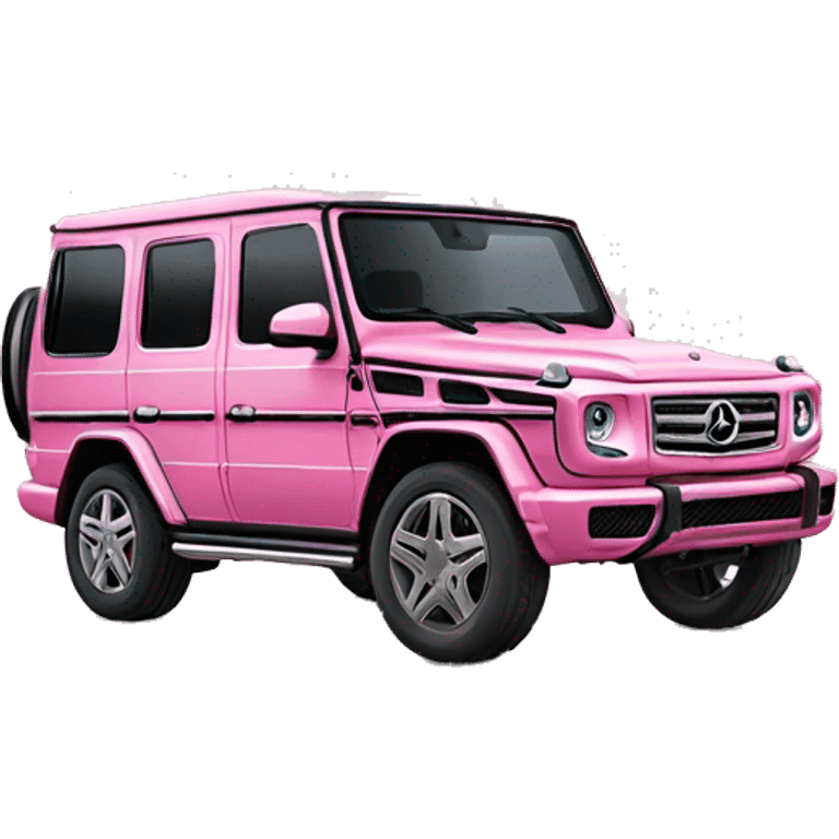 Pink G wagon ￼ emoji