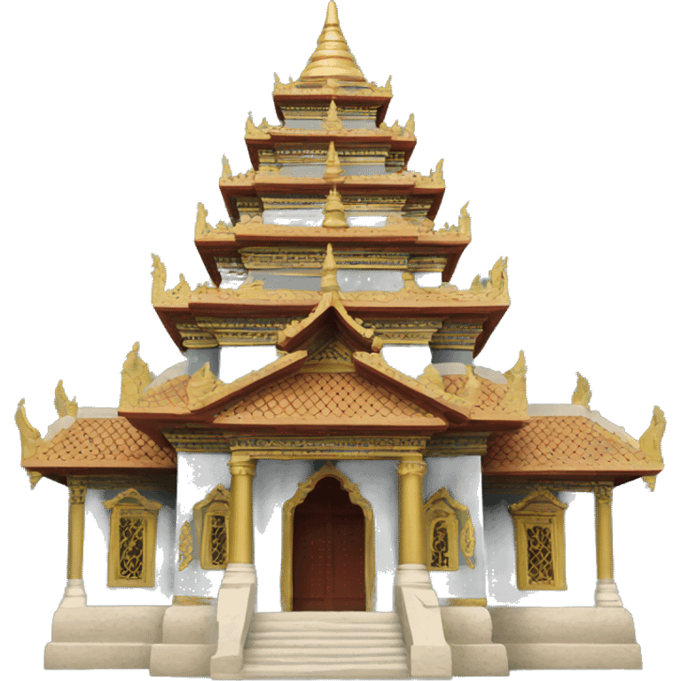 Myanmar traditional temple  emoji