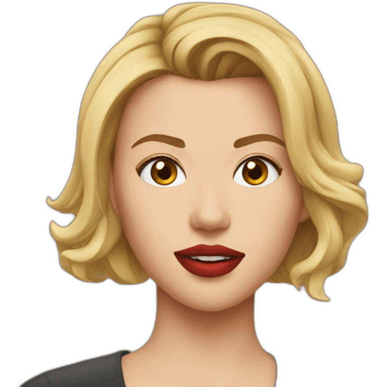 Scarlet Johansson emoji