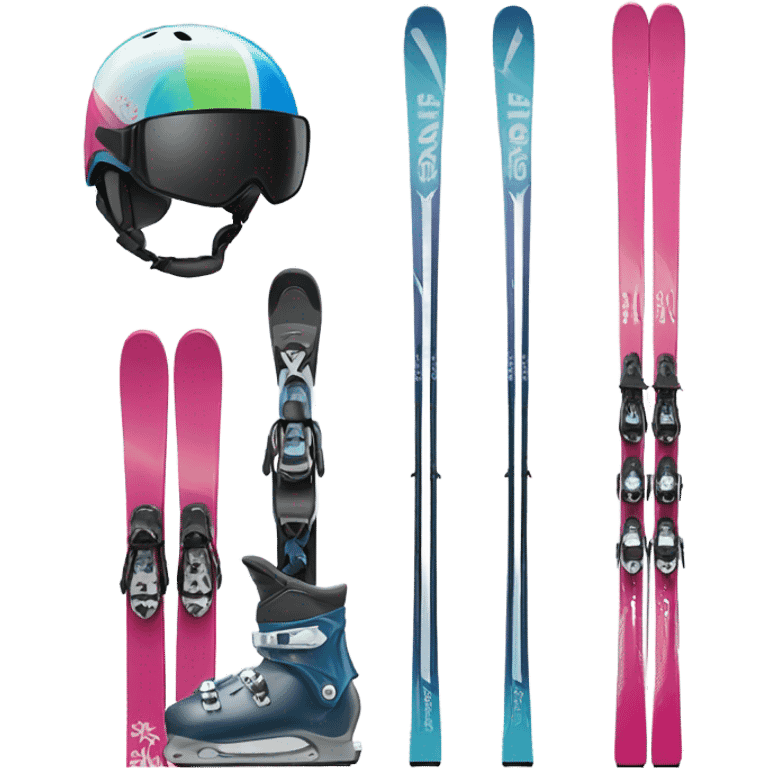 Ski gear  emoji