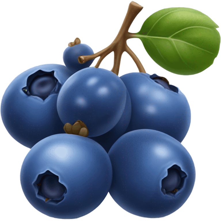 Blueberries  emoji