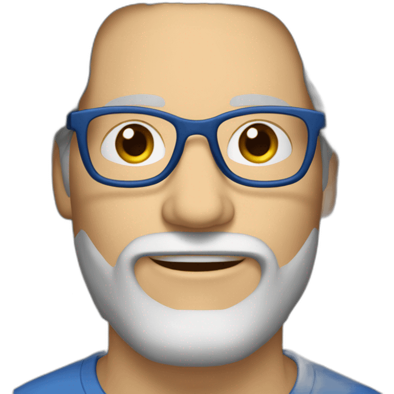 white-40-year-old-man-with-long-gray-hair-parted-in-the-middle,-brown-eyes,-blue-glasses,-no-beard,-no-moustache. emoji