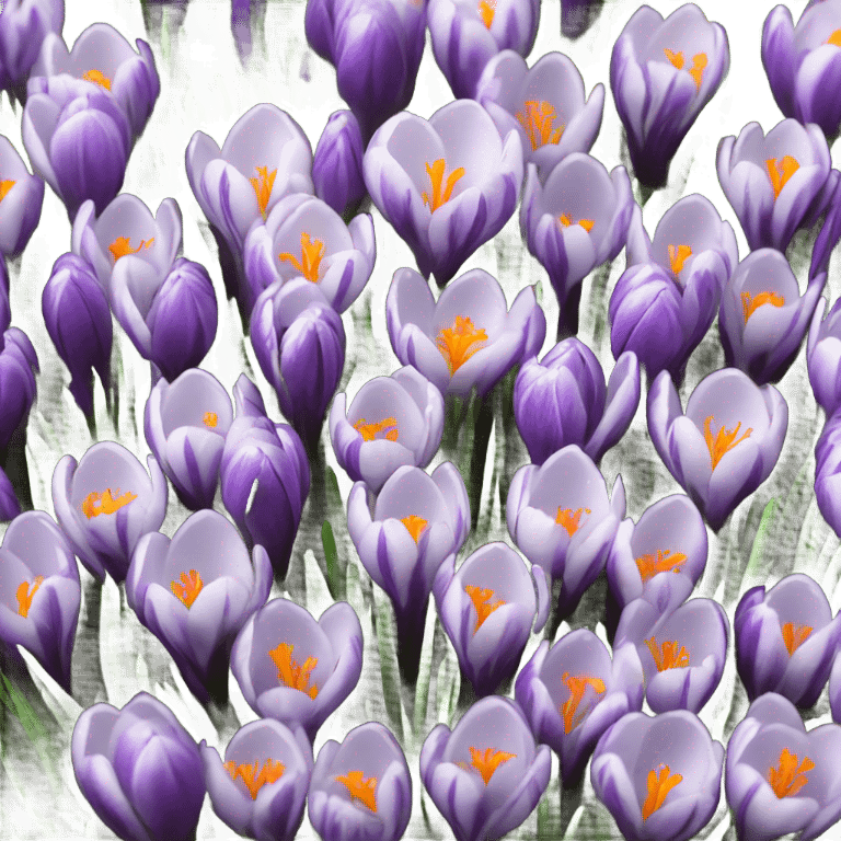 Crocus emoji