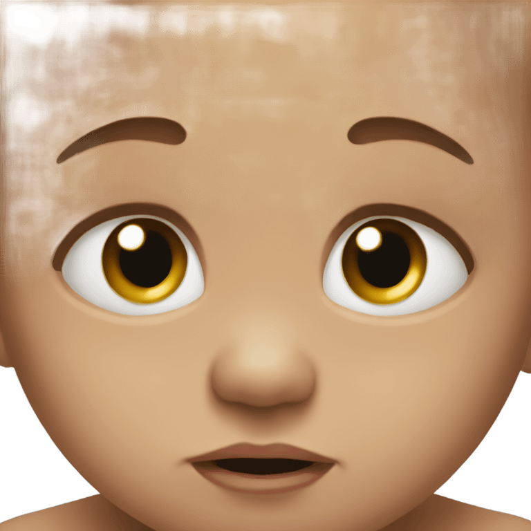 Baby crying  emoji