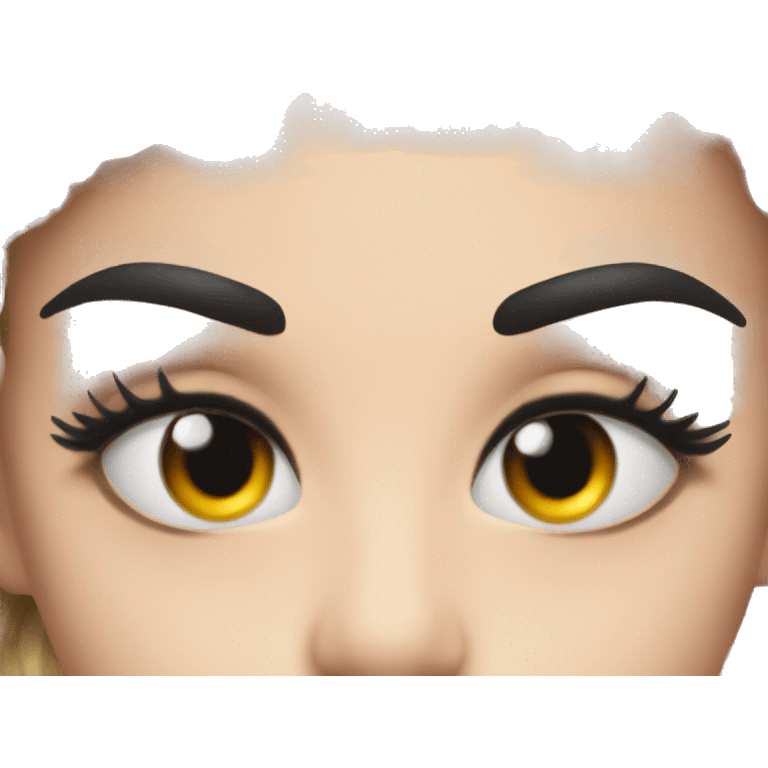 Fake eyelash emoji