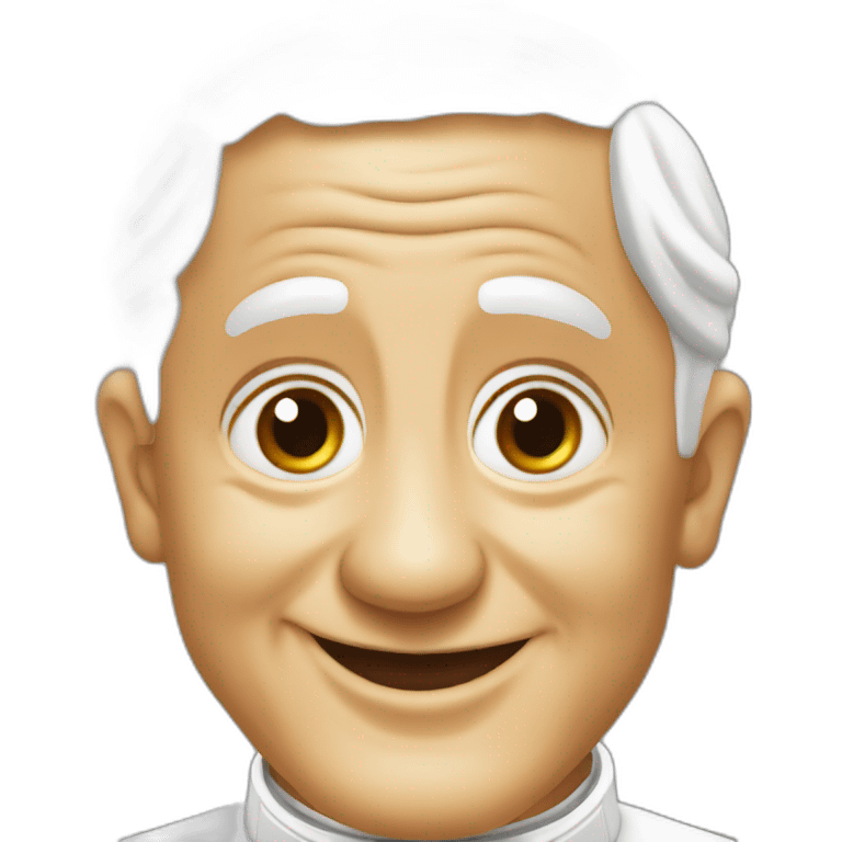 pope Benedicto XVI emoji