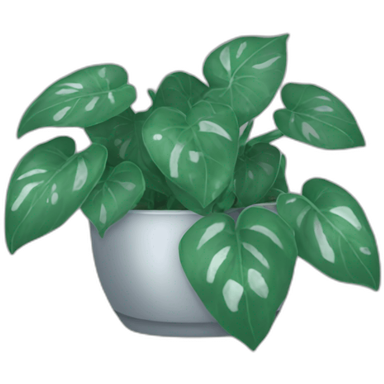 silver pothos emoji