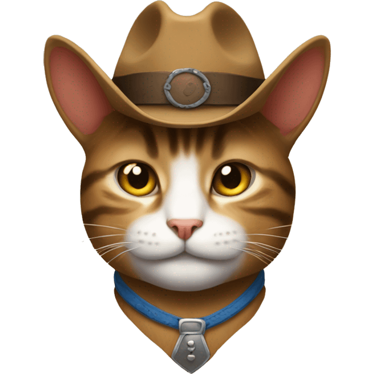 cowboy cat emoji