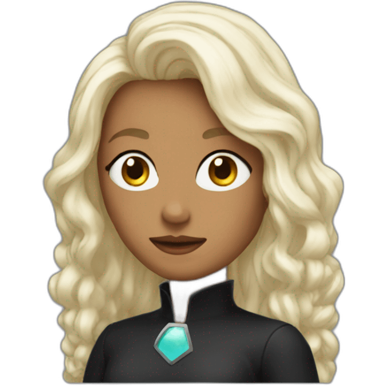 Super melena emoji