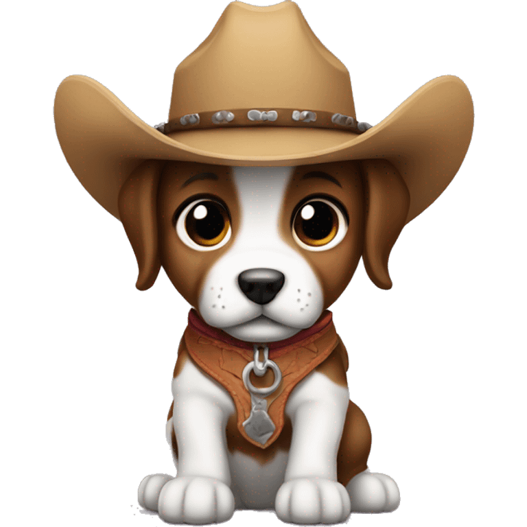 cowboy puppy emoji