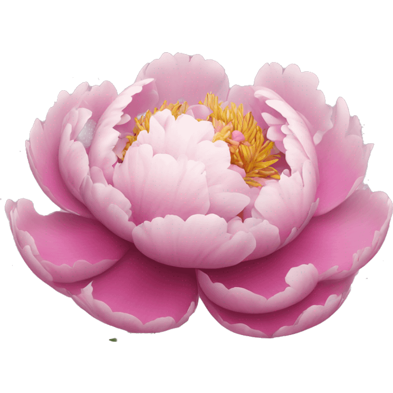 Peony emoji