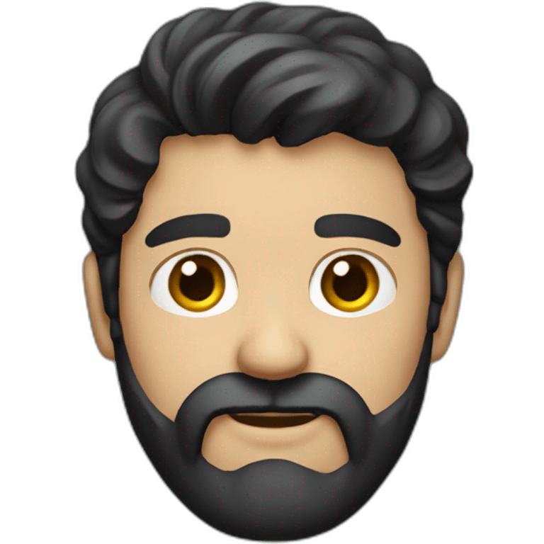 dark-haired-man-with-beard emoji