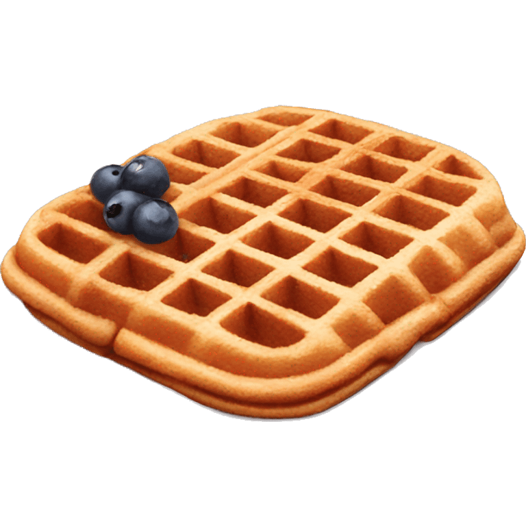  berries waffles  emoji