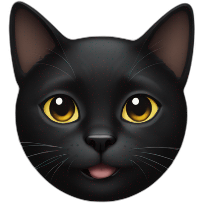 Black cat emoji