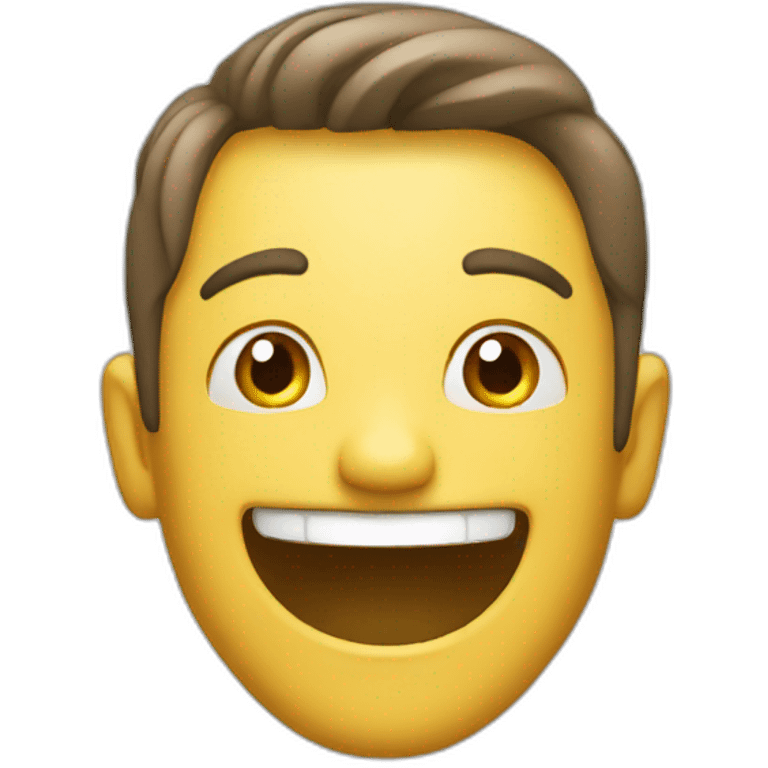 Man winner happy emoji