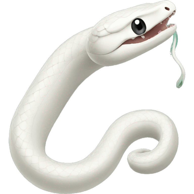 White snake emoji