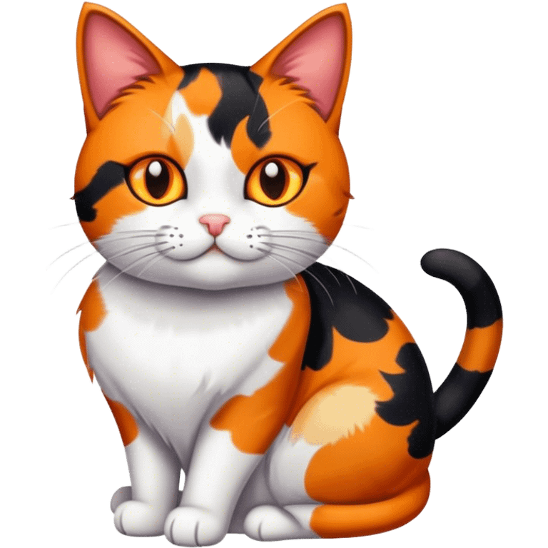 calico cat emoji