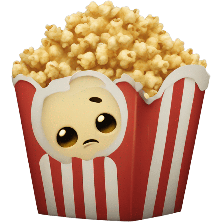 Movie theater popcorn  emoji