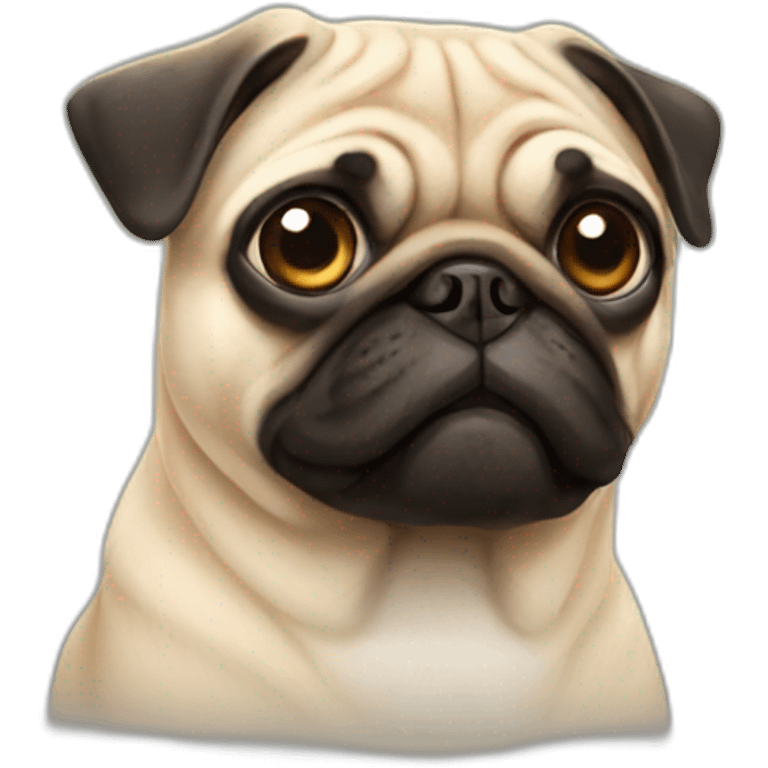 Pug emoji