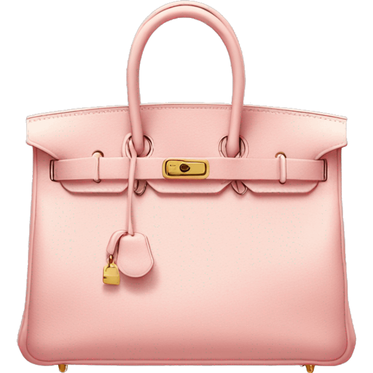 light pink hermes birkin bag  emoji